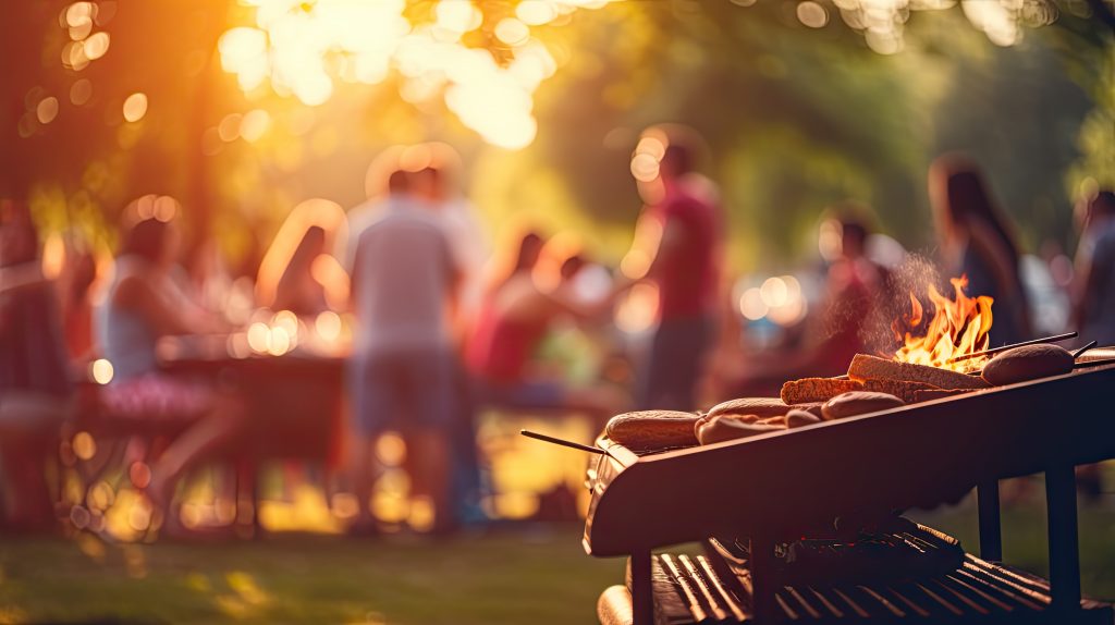 Tournée 2024 des BBQ : Changement de date pour Beaubien et Pie-IX Vecteezy Family Group Partying Outdoors Focus On Grilling Food In 29630130 1024x574