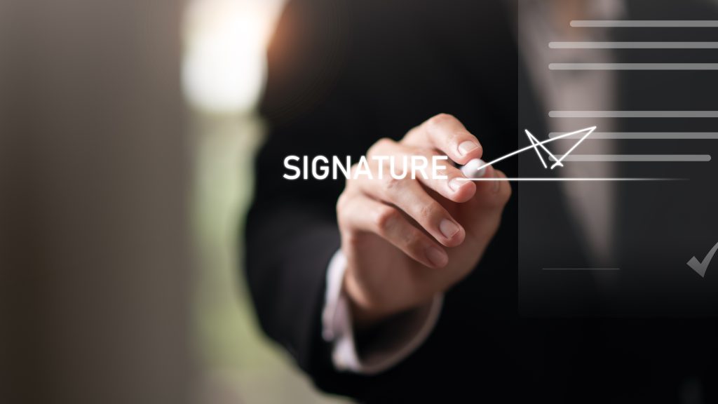 Mise à jour : Signature de la politique de sécurité de l’information Vecteezy Businessman Validates And Manages Business Documents And 51166476 1024x576