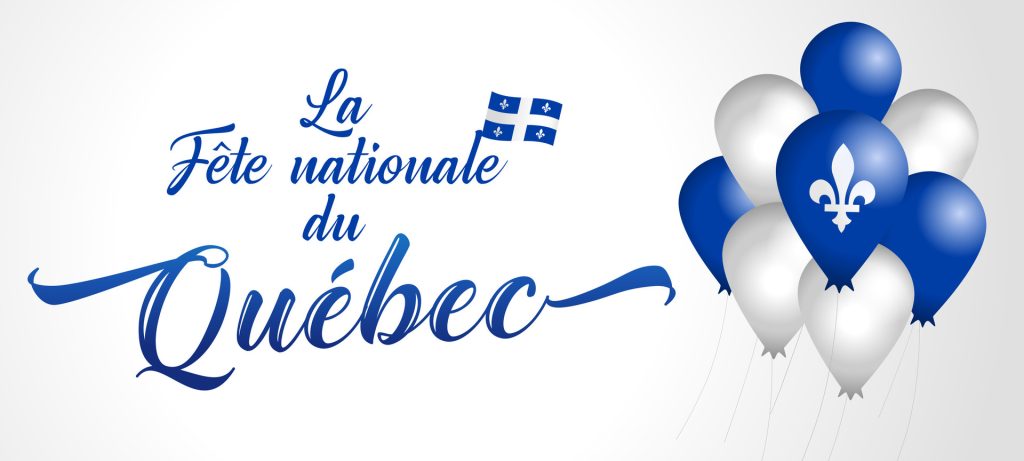 Bonne Saint-Jean à toutes et à tous! Vecteezy Quebec Day French Greetings Billboard Design Network Banner 1024x461
